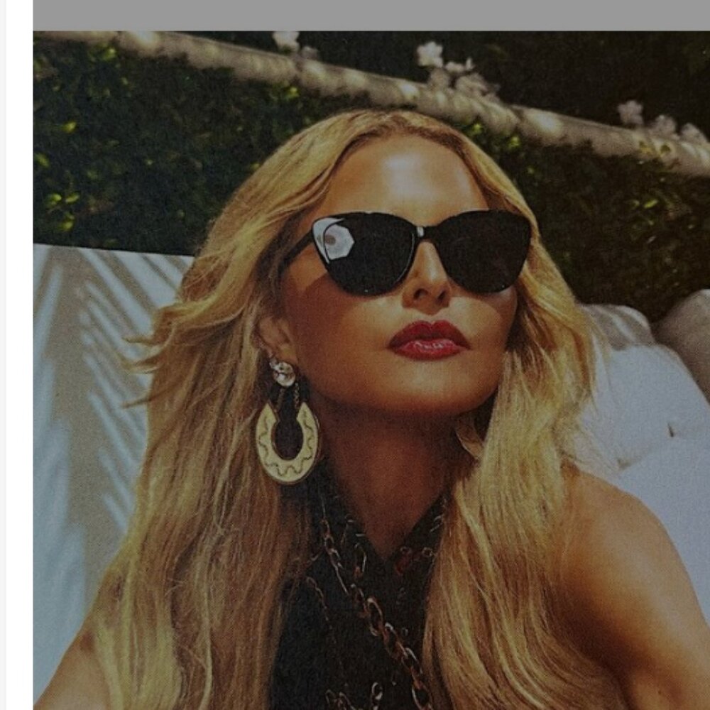 NWT Rachel Zoe Nina Sunglasses black $98 - Picture 2 of 8
